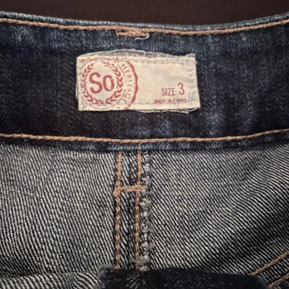 High Waited SO Kohls jean shorts! - Picture 3 of 3